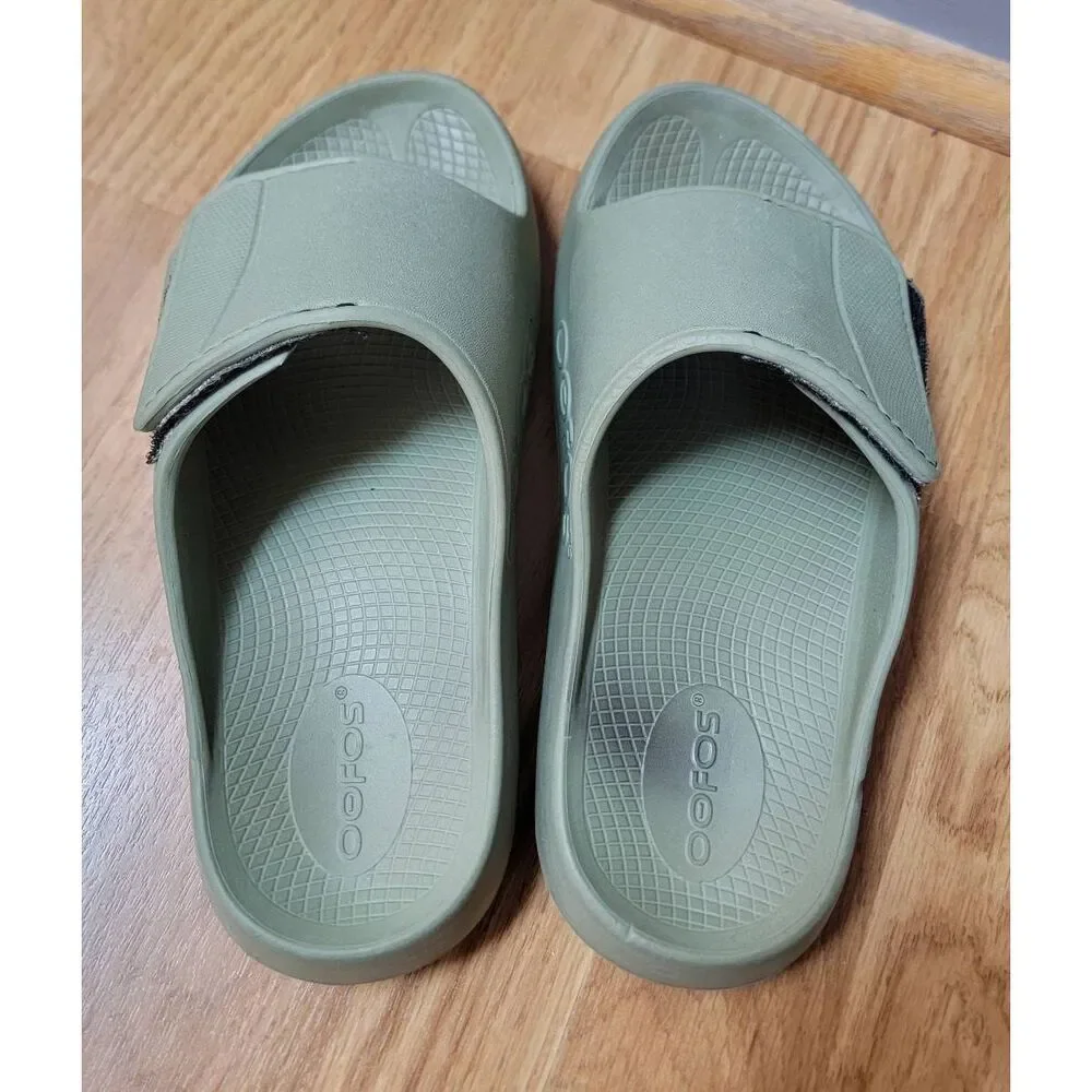 OOFOS OOahh Sport Flex Slide Sandal M6/W8